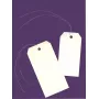 Avery 75-400 niet-klevend etiket 1000 stuks crème rechthoek 160 g/m²