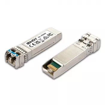 Lindy 10GBase-LR/LW SFP+ LC module - singlemode, glasvezel, 10000 Mbit/s, SFP+, LC, LR, LW, 10000 m