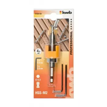 Boor los KWB 512004 4 mm zeskant