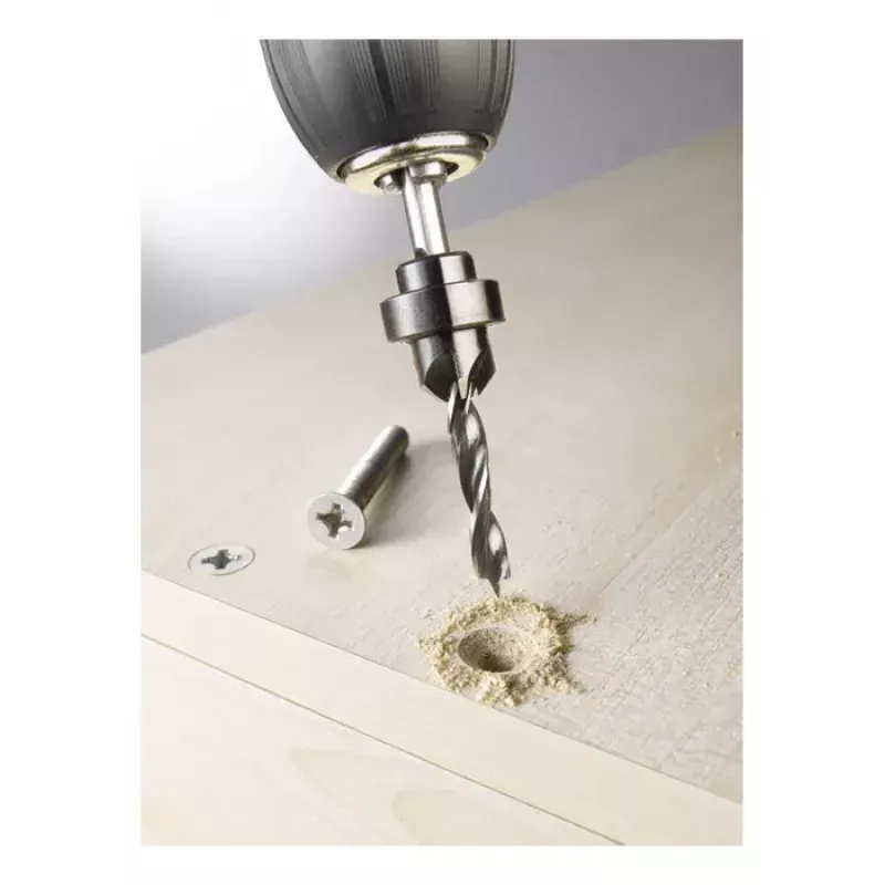 Boor KWB 513106 6 mm voor spaanplaat, hardhout, kunststof, zachthout