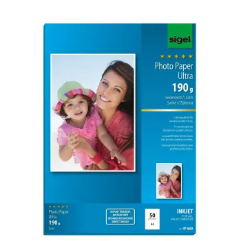 Fotopapier satin Sigel InkJet Ultra A4