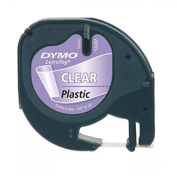 DYMO 12mm LetraTAG kunststofband labelband