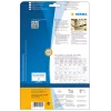 Zelfklevende printerlabels HERMA Labels A4 70x36 mm wit extra sterk hechtend papier mat 600 stuks
