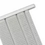 Nobo T-Card Office Planner Kit 24 slots, wit, 480 mm, 480 mm, 1,97 kg, 497 mm, 37 mm