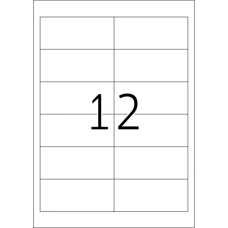 Zelfklevende etiketten HERMA A4 97x42,3 mm 300 stuks