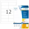 Zelfklevende etiketten HERMA A4 97x42,3 mm 300 stuks