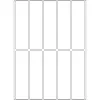 Multifunctionele etiketten HERMA 20x75 mm wit papier mat handbeschriftung