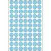 Multifunctionele etiketten HERMA 2464 stuks blauw rond 13 mm
