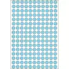 Multifunctionele etiketten HERMA 5632 stuks blauw rond 8 mm