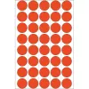 Multifunctionele etiketten HERMA 1280 stuks rond rood Ø 19 mm