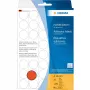 Multifunctionele etiketten HERMA 1280 stuks rond rood Ø 19 mm