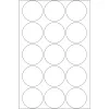 Multifunctionele etiketten HERMA 480 stuks Ø 32 mm rond wit papier
