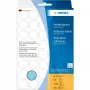Multifunctionele etiketten HERMA 1280 stuks rond blauw 19 mm