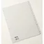 Rexel PP-tabbladen, grijs, alfabetisch, alfabetisch tabregister, polypropyleen (PP), grijs, A4, 226 mm, 297 mm