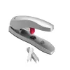 Rexel Odyssey 2100048 zware nietmachine, 60 vel, 30% minder krachtsinspanning, zilver