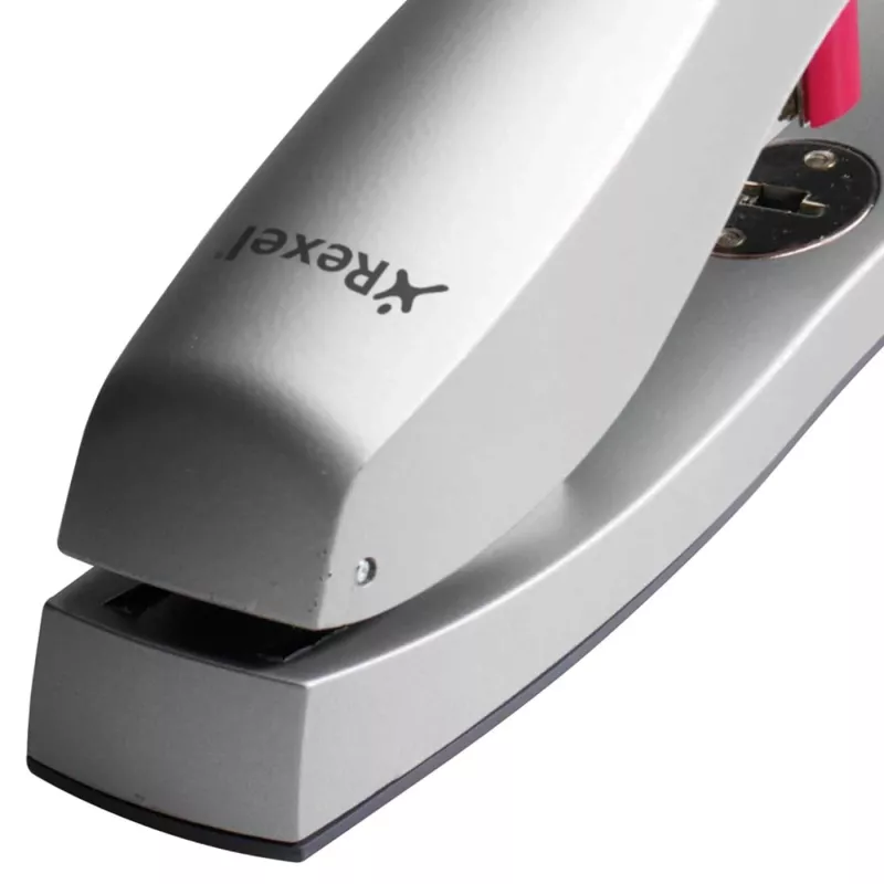 Rexel Odyssey 2100048 zware nietmachine, 60 vel, 30% minder krachtsinspanning, zilver