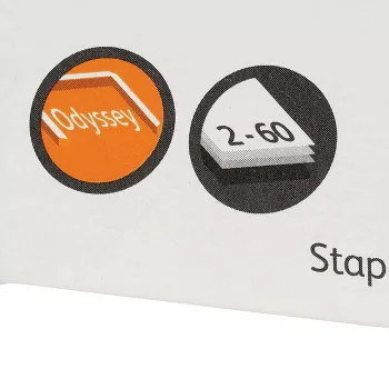Rexel nietjes Odyssey verpakking met 2500 stuks, nietjespakket, 2500 nietjes, staal, zilver, 60 blad, 130 g