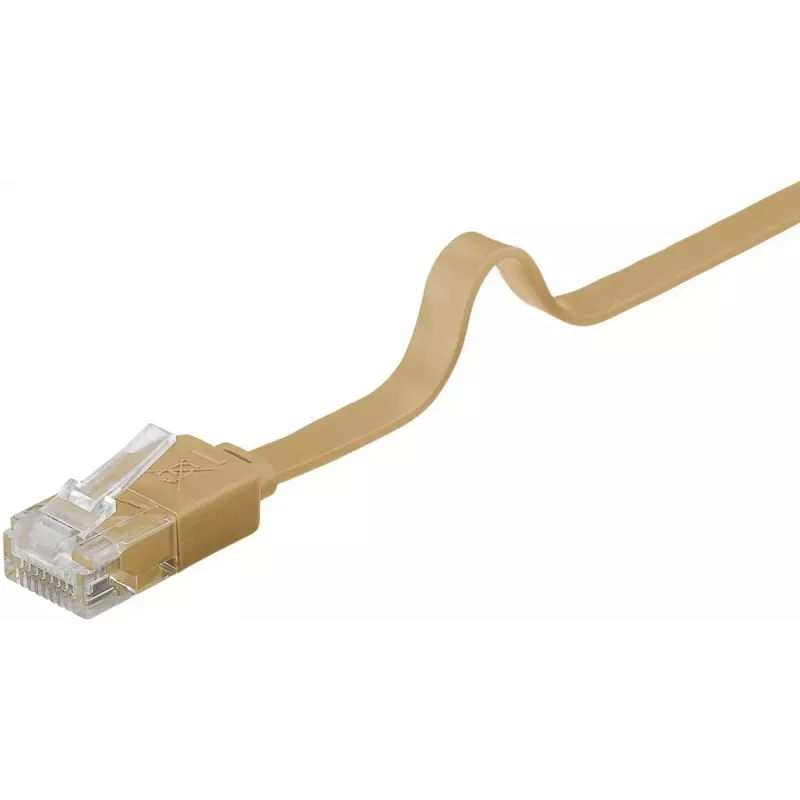 Netwerkkabel Goobay 95880 bruin 1 m Cat6 U/UTP