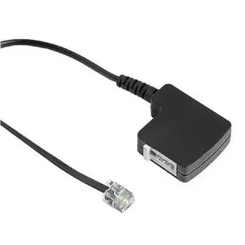 Hama 00044918 telefoonkabel zwart