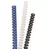 GBC ClickBind 388057E hersluitbare bindrugken, A4, 12 mm, 34 ringen, 95 vel, wit, 50 stuks