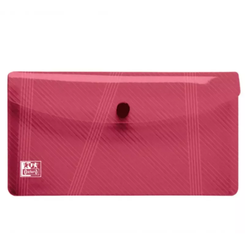 Enveloppenmap Oxford 400031413 polypropyleen (PP) blauw groen grijs roze lila transparant DL