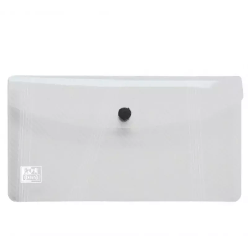 Enveloppenmap Oxford 400031413 polypropyleen (PP) blauw groen grijs roze lila transparant DL