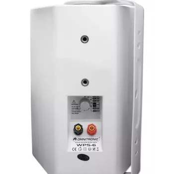 2-weg luidspreker Omnitronic 80710533 wit bekabeld 40 W