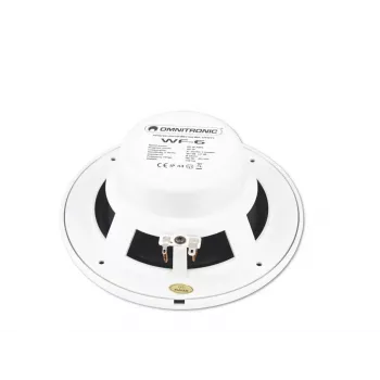 2-weg luidspreker Omnitronic 80710865 wit bekabeld 25 W
