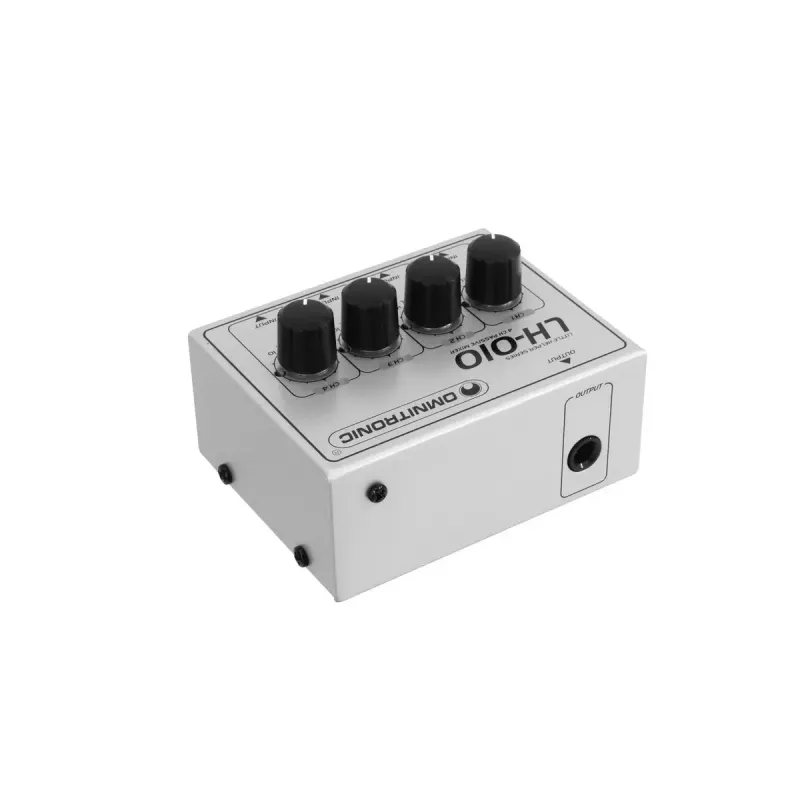 Mixer Omnitronic LH-010 4-kanaals 20-20000 Hz zilver
