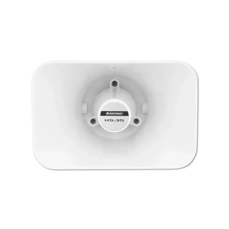 Luidspreker Omnitronic 80710811 wit bekabeld 15 W