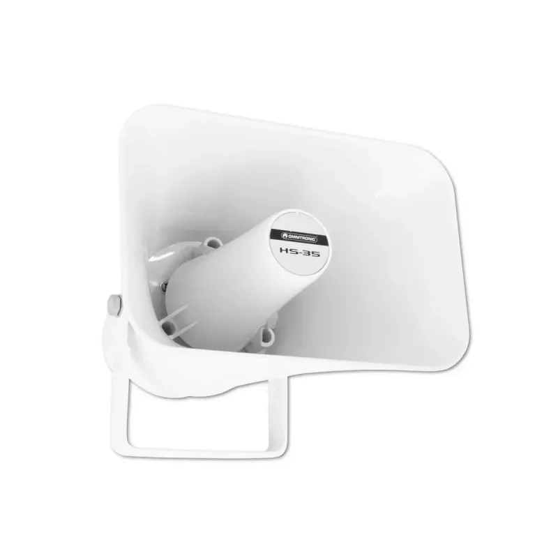 Luidspreker Omnitronic 80710811 wit bekabeld 15 W