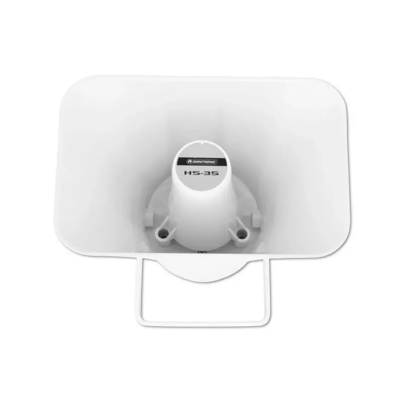Luidspreker Omnitronic 80710811 wit bekabeld 15 W