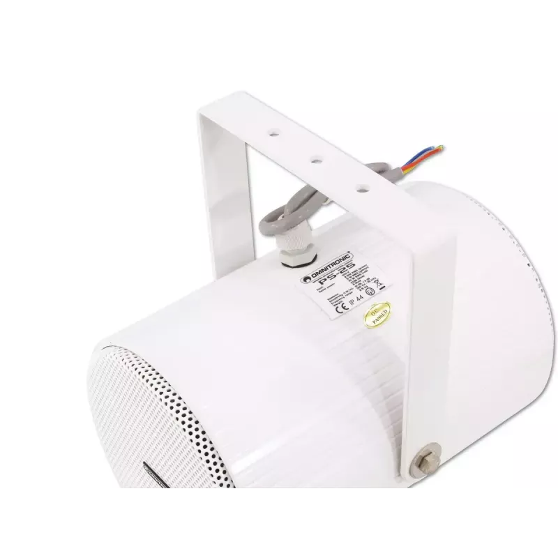 Omnitronic PS-30 wit bekabeld 20 W luidspreker