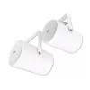 Luidspreker Omnitronic 80710370 wit bekabeld 10 W