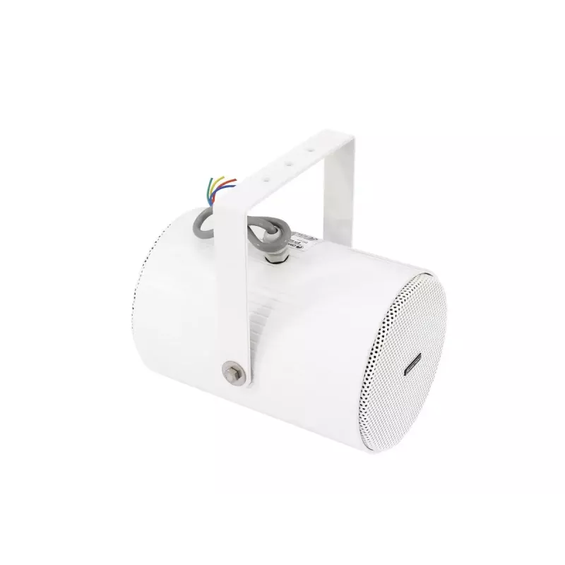 Luidspreker Omnitronic 80710370 wit bekabeld 10 W