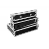 Hardcase Roadinger 30126020 aluminium zwart zilver 535x510x140mm