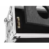 Hardcase Roadinger 30126020 aluminium zwart zilver 535x510x140mm
