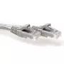 ACT grijs 4 meter U/UTP CAT6-patchkabel snagless met RJ45-stekkers