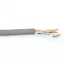 CAT5E F/UTP installatiekabel ACT FS100H 100 m grijs