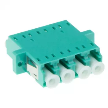 Glasvezel LC-quad-adapter ACT EA9008 OM3