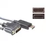 ACT conversiekabel DisplayPort-stekker naar DVI-stekker 3,00 m