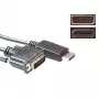 ACT conversiekabel DisplayPort-stekker naar DVI-stekker 5,00 m