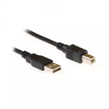 Ewent EC2403 USB-kabel USB 2.0 3 m USB A USB B zwart