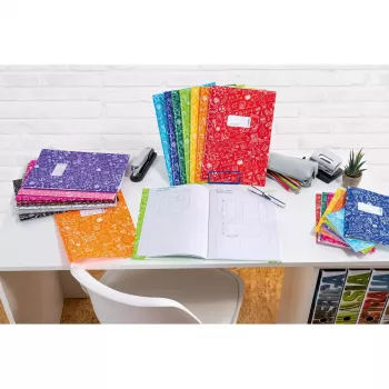 HERMA 19415 schriftomslag SCHOOLYDOO, A5, blauw, polypropyleen