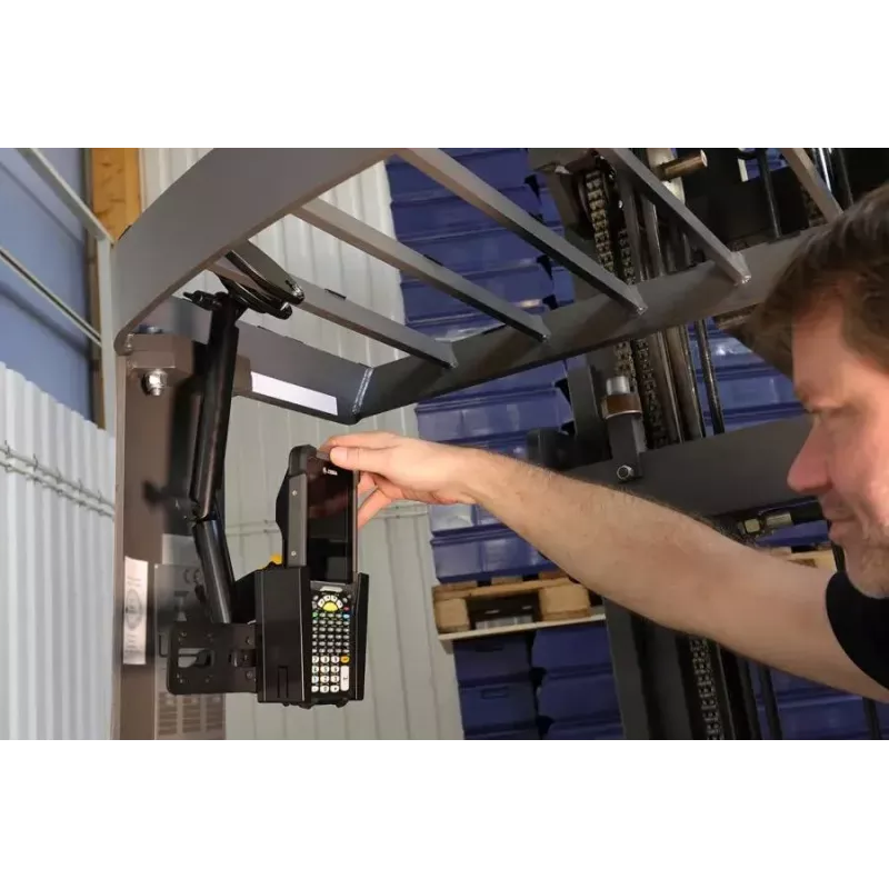 Passieve houder Brodit 710134 mobiele computer zwart heftruck
