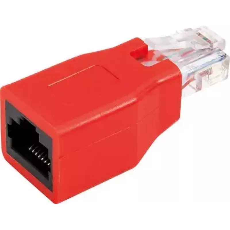 Connector RJ-45 Schwaiger CKR01 531 rood