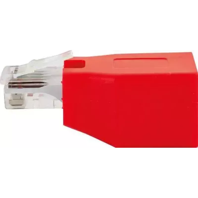 Connector RJ-45 Schwaiger CKR01 531 rood