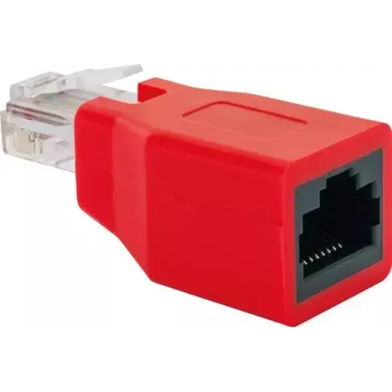 Connector RJ-45 Schwaiger CKR01 531 rood