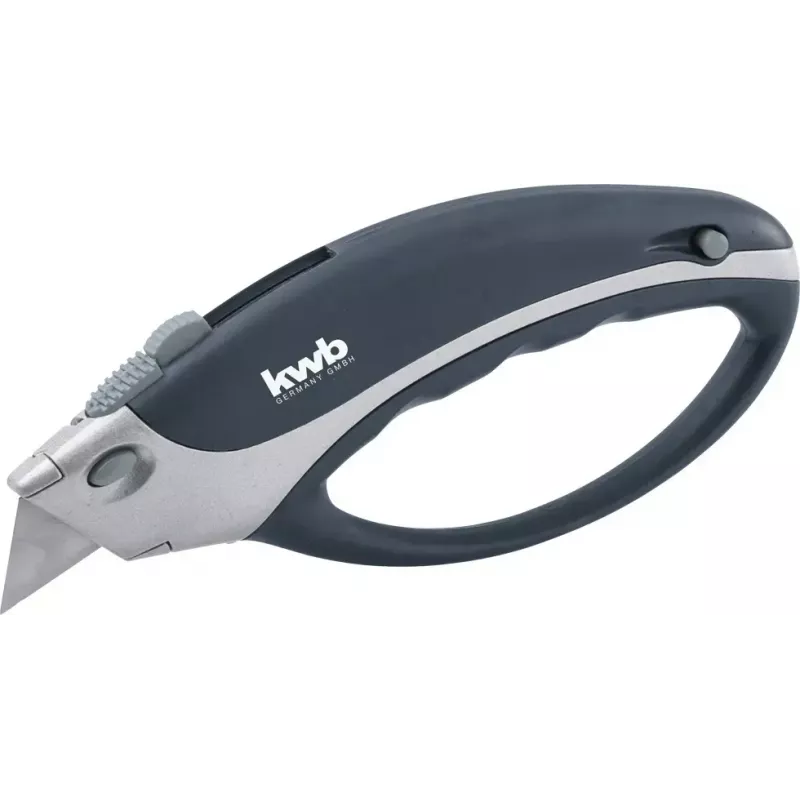 Tapijtmes KWB 013400 zwart scheermes 170 mm lengte 6 cm lemmet