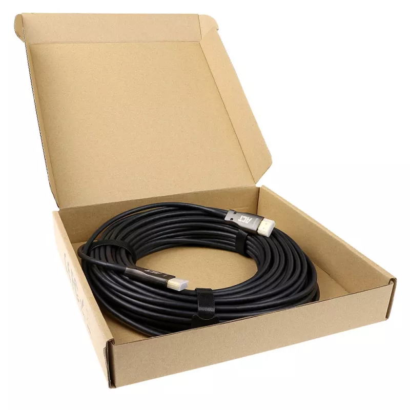 ACT 10 meter HDMI actieve optische kabel v2.0 HDMI-A stekker - HDMI-A stekker